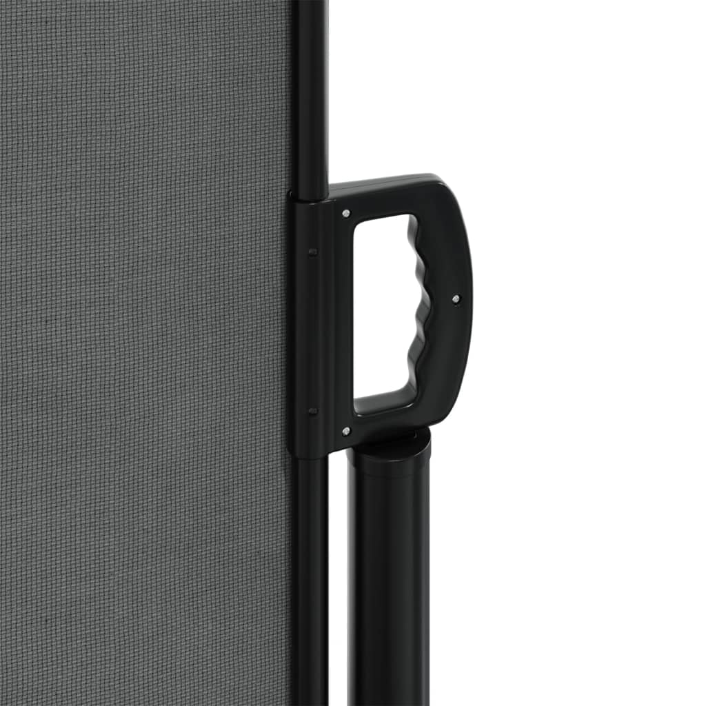 Windscherm – Windbreker – Uitschuifbaar – Tuinscherm – Privacyscherm – 140x1000 cm – Weerbestendig – Stalen Frame – Antraciet