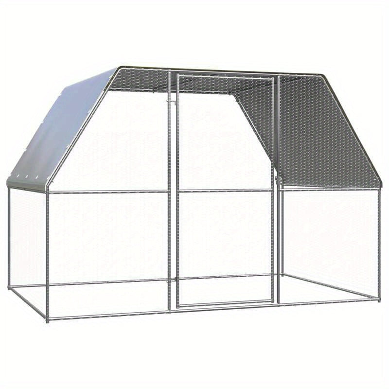 Kippenhok – Kippenren – Vogelschuur – Vogelpaviljoen – Kippenverblijf – Gegalvaniseerd Staal – 3x2x2 Meter