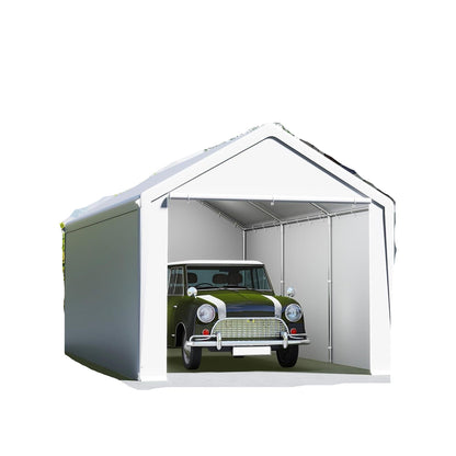 Carport – Overkapping – Garagetent – Tuinoverkapping – Opslagtent – 3x6 Meter – Duurzaam PE Doek – Gegalvaniseerd Stalen Frame