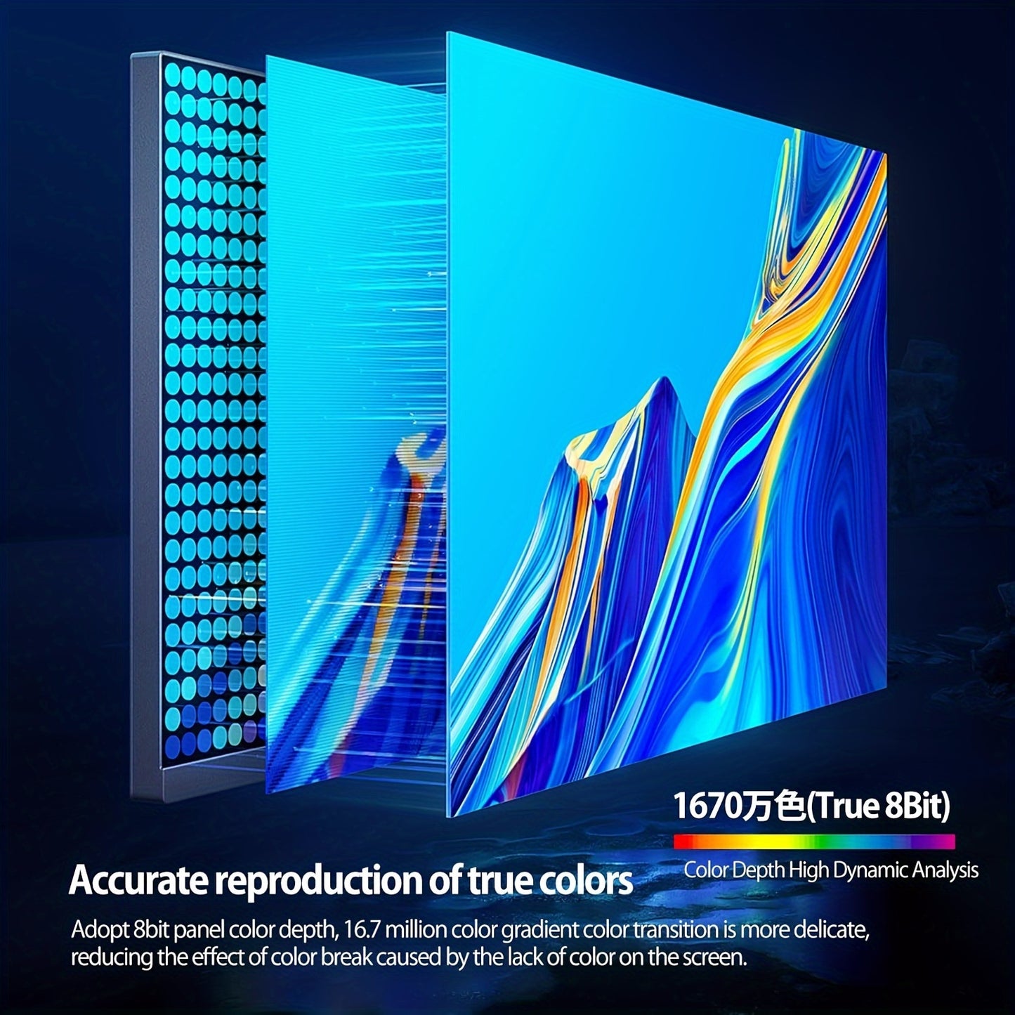 32 inch 4K Monitor – UHD Scherm – Computerscherm – Beeldscherm – Gaming Monitor – Randloos Design – 60Hz Verversingssnelheid