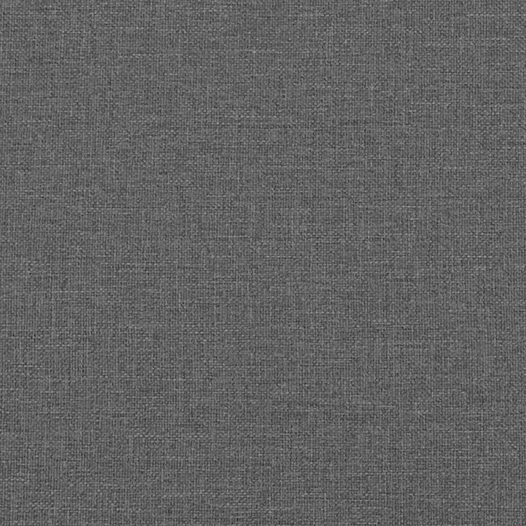 Bank – Bankstel – Sofa – Zitmeubel – Woonkamermeubel – Donkergrijs Stof – Ergonomisch Comfort – Stevig Multiplex Houten Frame