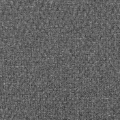 Bank – Bankstel – Sofa – Zitmeubel – Woonkamermeubel – Donkergrijs Stof – Ergonomisch Comfort – Stevig Multiplex Houten Frame