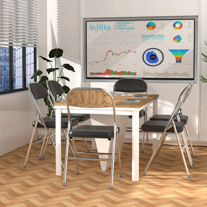 Eetkamerstoel – Stoel – Chair – Designstoel – Bureaustoel – Set van 2 – Ergonomisch Comfort – Duurzaam Kunstleer met Chrome Poten