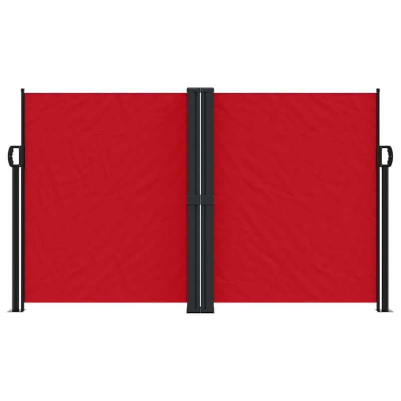 Uitschuifbare Windscherm – Windscherm Balkon – Terras Windscherm – Windblocker – Compact Design – Stevig Polyester Frame - QUORE