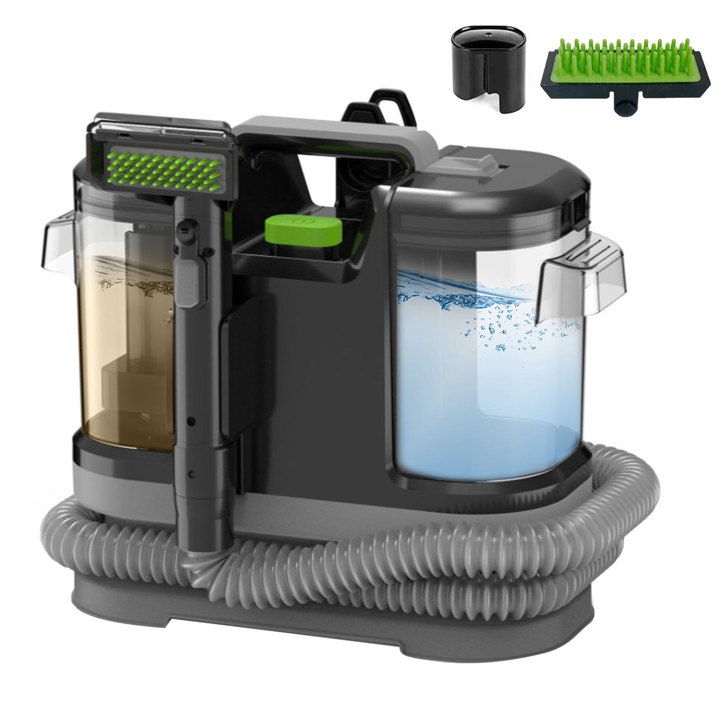 Spot Cleaner – Vlekverwijderaar – Tapijtreiniger – Dierenhaar Verwijderaar – Stofzuiger – Compact & Draagbaar – Met Speciaal Opzetstuk voor Huisdierenharen