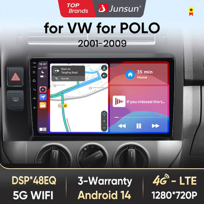 Autoradio – Car Player – Multimedia Speler – Smart Radio – 2 DIN – 9 Inch Touchscreen – 4G Verbinding – Android Auto & CarPlay