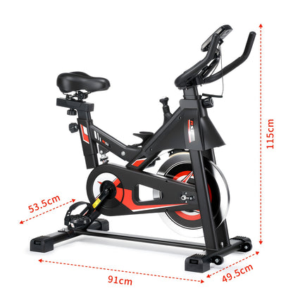 Hometrainer – Fitnessfiets – Indoorfietser – Exercise Bike – Fitnessapparaat – Magnetische Weerstand – Verstelbaar Zadel en Stuur – Max 150 kg Belastbaar