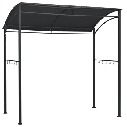 Barbecue Paviljoen – Barbecue Tent – Barbecue Overkapping – Barbecue Schaduwdoek – Barbecue Shelter – Stevig Stalen Frame – Weerbestendig Dak Antraciet