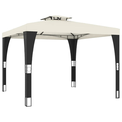 Tuinkamer – Tuinpaviljoen – Tuinoverkapping – Tuinhoek – 2,98x2,98 m – Weerbestendig Stalen Frame – Water- en UV-Bestendig Polyester Dak