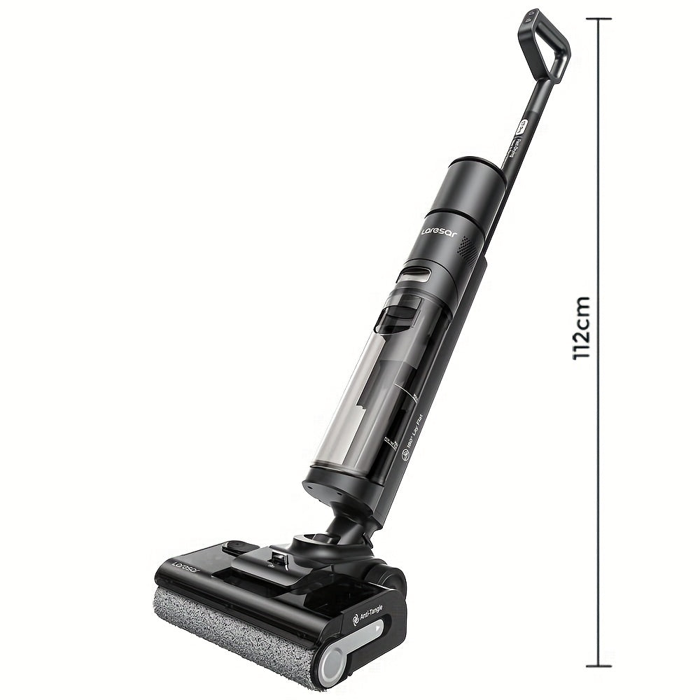 Draadloze Stofzuiger – Zakloze Stofzuiger – Handstofzuiger – Nat Droog Stofzuiger – Mopreiniger – 50 Min Batterijduur – 18kPa Zuigkracht