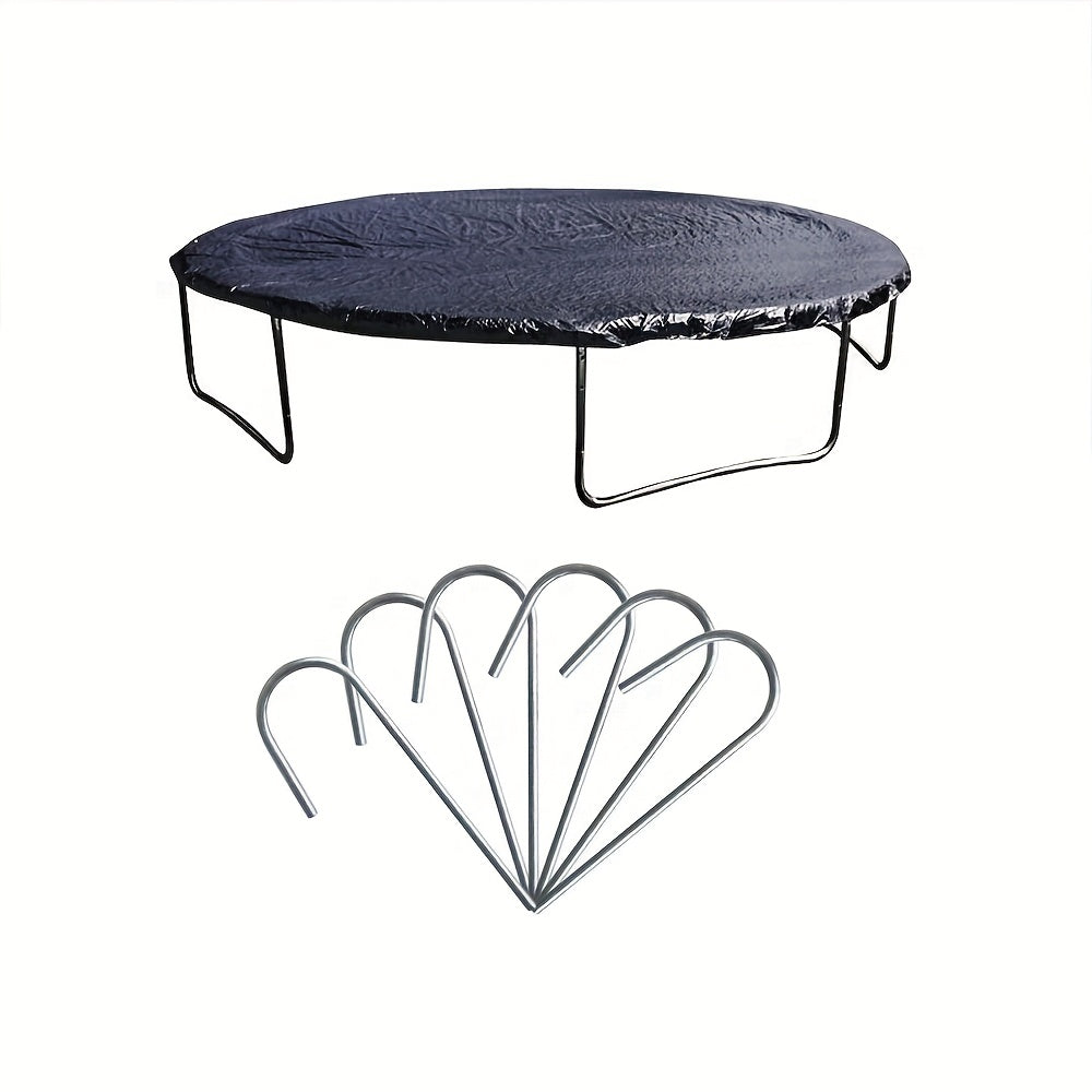 Tuintrampoline met Veiligheidsnet – Ø150 cm – Buiten Trampoline met Beschermrand en Stevig Frame – Voor Kinderen en Gezinsplezier