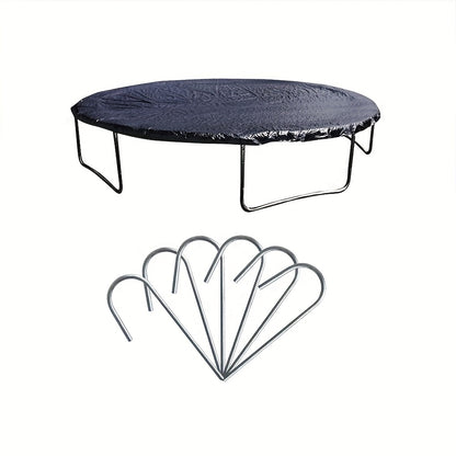 Tuintrampoline met Veiligheidsnet – Ø150 cm – Buiten Trampoline met Beschermrand en Stevig Frame – Voor Kinderen en Gezinsplezier