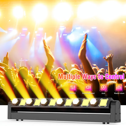 Movingheadlicht – Discolamp – Podiumverlichting – DJ Licht – RGBW Wall Washer – 150W LED Beam – 540° Draaibereik – DMX512 Besturing