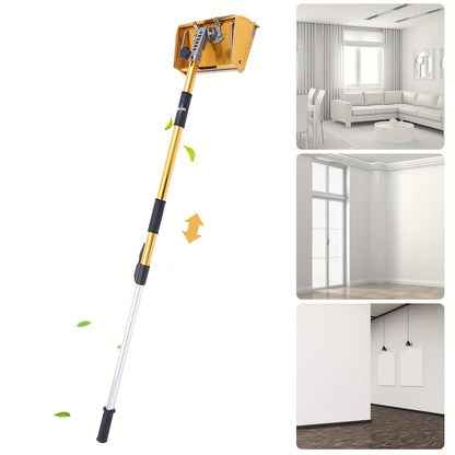 Afwerkbox – Stucgereedschap – Plamuurbox – Vulmiddelbox – Muurplamuur Set – Verstelbare Steel 90-150 cm – Lichtgewicht Aluminium