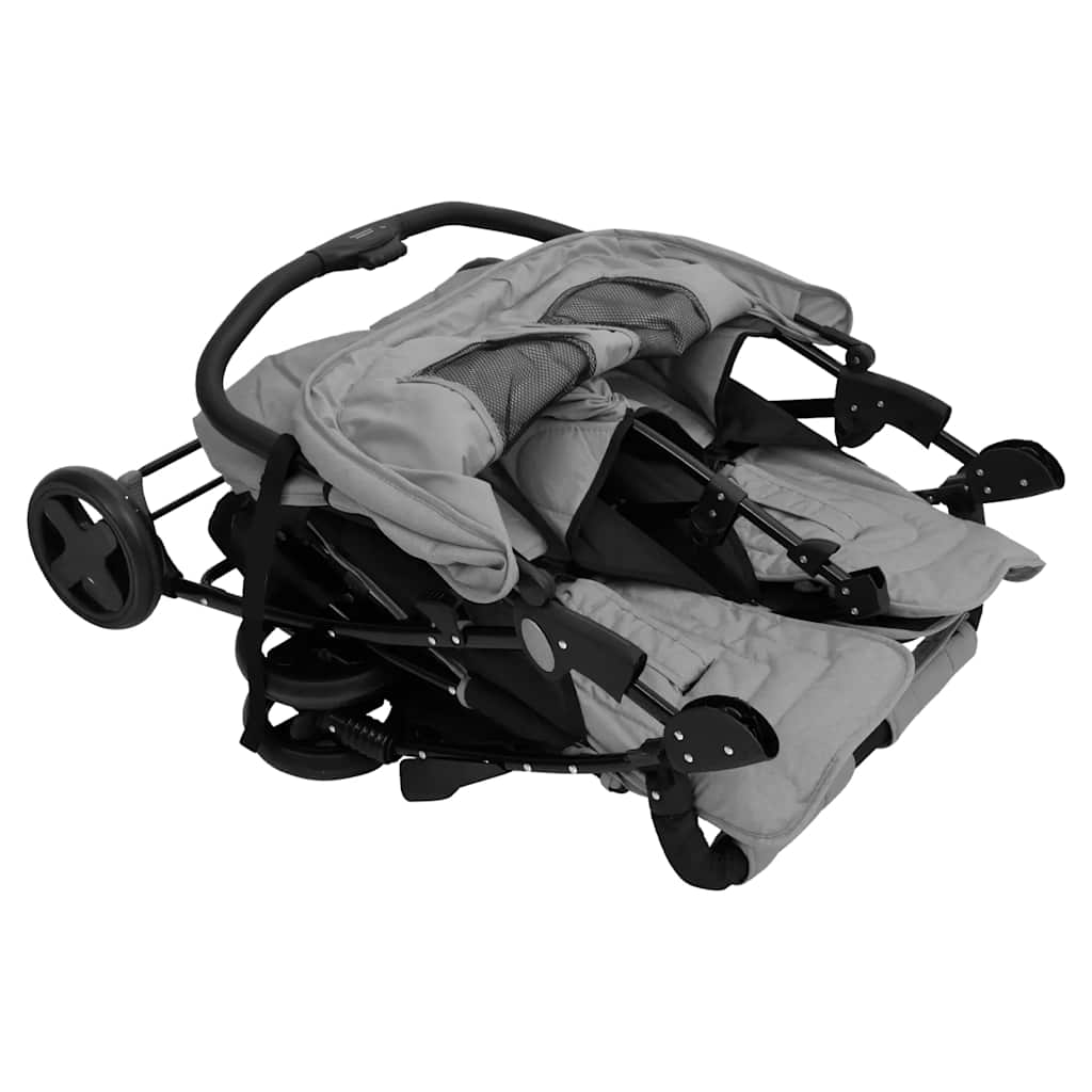 Vidaxl Twin Stroller Twin Strollers Stroller