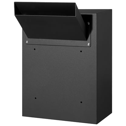 Brievenbus – Wandbrievenbus – Door-de-muur brievenbus – Postbus – Postvanger – Gegalvaniseerd Staal – Combinatie-slot Veiligheid