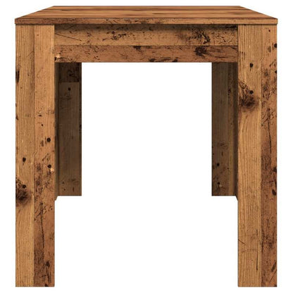 Eettafel – Tafel – Keukentafel – Eetkamertafel – Bureau – Rechthoekig – Hardhout – 140x74,5x76 cm – Ruim Tafelblad – Eenvoudige Montage