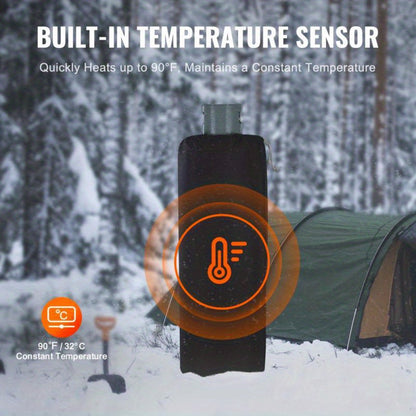 Gasflesverwarmer – Propaanverwarmer – Gasflesverhitter – LPG Verwarmer – Buitenverwarmer – Voor 45,36 kg Propaanfles – 280W Vermogen – Tot 90°F (32°C) Temperatuur