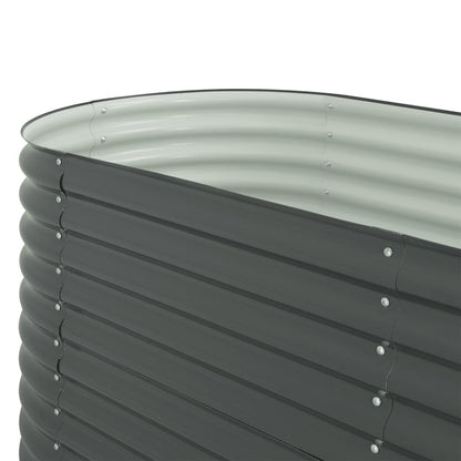 Hoogtebak Tuin – Verhoogd Plantenbed – Moestuinbak – Kruidenbak – Bloembak – Gegalvaniseerd Staal – Weerbestendig – 160x79x81 cm – Duurzaam & Comfortabel