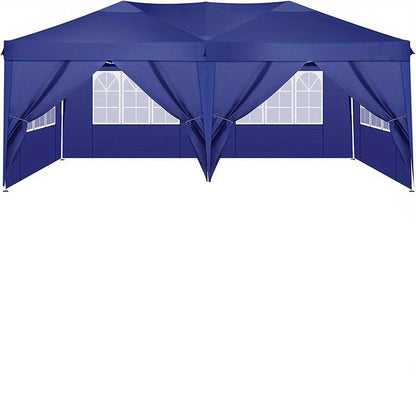 Partytent – Paviljoen – Tuinentent – Feesttent – Schaduwdoek – 3x6 m – Waterdicht Polyester – UPF 50+ Bescherming