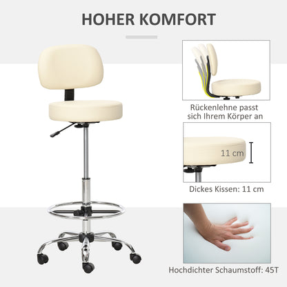 Draaifauteuil – Stoel – Fauteuil – Armstoel – Zithoekstoel – Donkergrijs – 5-weg Verstelbare Rugleuning – 360 Graden Draaibaar
