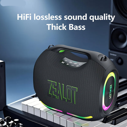 Draagbare Draadloze Speaker – Bluetooth Speaker – Portable Speaker – Outdoor Speaker – Party Speaker – Zwart – 36 Uur Speeltijd – IPX5 Waterbestendig