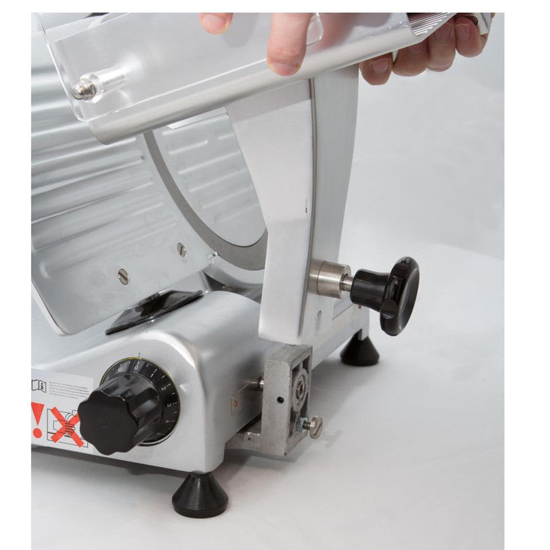 Allessnijder – Snijmachine – Vleessnijder – Broodslicer – Keukensnijder – 22 cm Draaimes – 320W Motor