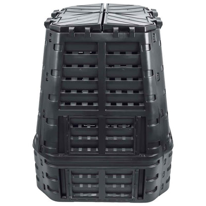 Compostbak Tuinafvalbak Compostvat Tuincompostbak Groenafvalbak – 740L Capaciteit – Weerbestendig Stevig Materiaal – 93x93x113 cm – Effectief Ventilatiesysteem