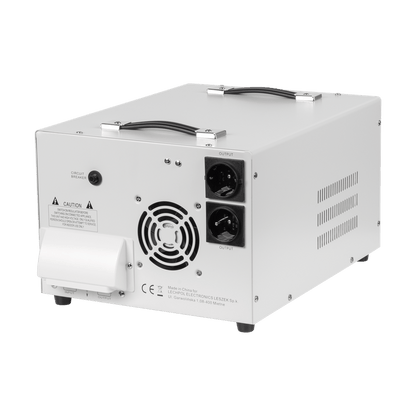 Spanningsstabilisator – Spanningsregelaar – Stroomstabilisator – Voltage Regulator – Spanningsomvormer – Automatische Regelaar – 10.000 VA Vermogen – Toroidale Transformator