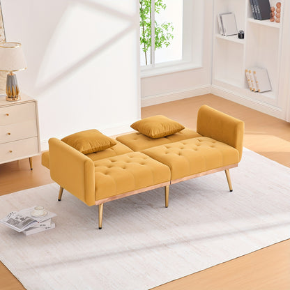 Multifunctionele Slaapbank – Slaapbank – Bedbank – Loungesofa – Modulair Bankstel – Grijs – Wisselbare Chaise Lounge – Opbergruimte Onder Zitting – Bamboe Frame