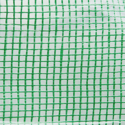 Vervangingshoes Kweekkas – Tunnelkas Hoes – Kweekkasfolie – Kashoes – Tunnelkashoes – 3x3x2 Meter – UV-bestendig & Waterdicht – 6 Oprolbare Ramen met Hor – Groen