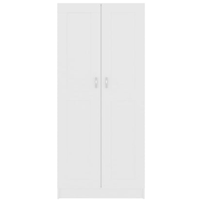 Boekenkast – Boekenrek – Vakkenkast – Opbergkast – Wandkast – Wit Design – 82,5x30,5x185,5 cm – Hoogwaardig Engineered Wood
