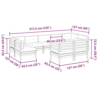 Loungeset – Loungesets – Tuinset – Tuinmeubelset – Zitgroep – Modulaire Opstelling – Weerbestendig Rattan