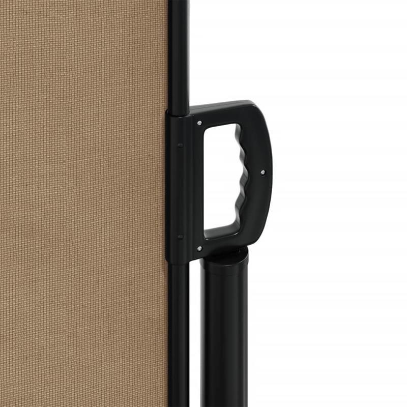 Extendable wind screen 140x1000cm taupe removable temporary outdoor, Vehicle Sun Shade, Sun Blocking Shield, Retractable Design, Fabric Material, Weatherresistant Fabric, Sun Shade Cover, Rv Owners, Camping Enthusiasts