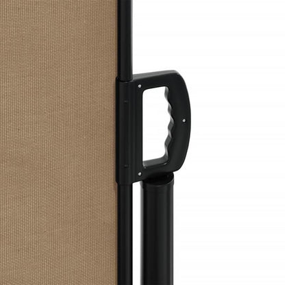 Extendable wind screen 140x1000cm taupe removable temporary outdoor, Vehicle Sun Shade, Sun Blocking Shield, Retractable Design, Fabric Material, Weatherresistant Fabric, Sun Shade Cover, Rv Owners, Camping Enthusiasts