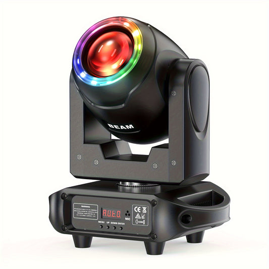 150W LED Moving Head – Effectlamp – Podiumverlichting – Lichtshow Lamp – Theaterlicht – 16 Prisma's – DMX 512 Bedienbaar