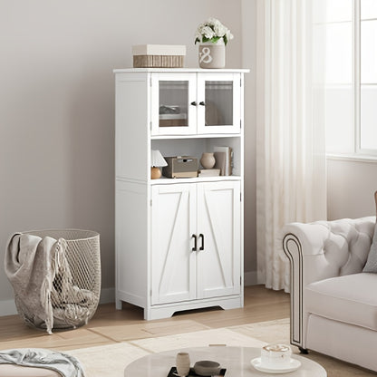Ladekast – Ladenkast – Dressoir – Opbergkast – Commode – 9 Lades – Hout & MDF – 100x30x86 cm – Wit – Ruime Opbergruimte