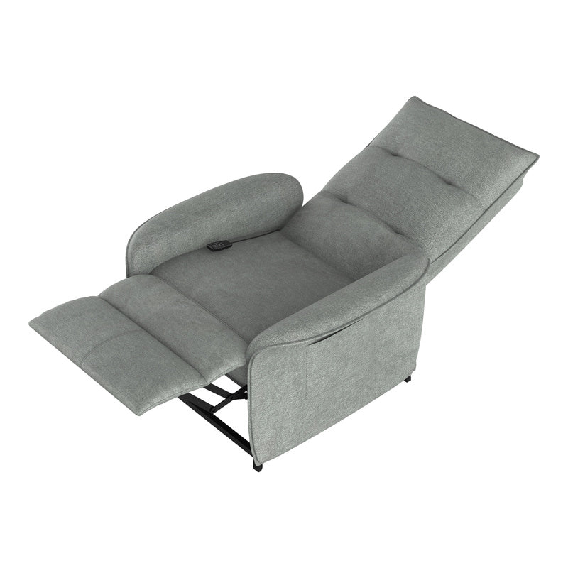 Relaxfauteuil – Elektrische Fauteuil – Verstelbare Stoel – Zitstoel – Loungefauteuil – Verstelbare Rugleuning – Polyester Bekleding 102x58x81 cm