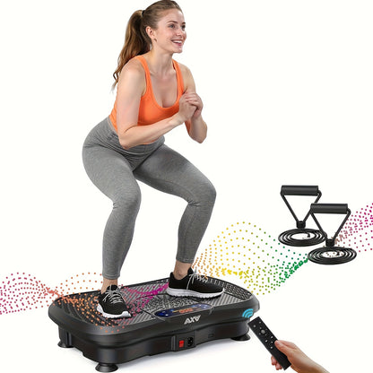 Vibratieplaat – Trilplaat – Fitnessplatform – Powerplate – Vibratietrainer – ABS Materiaal – 230V Met Digitaal Display