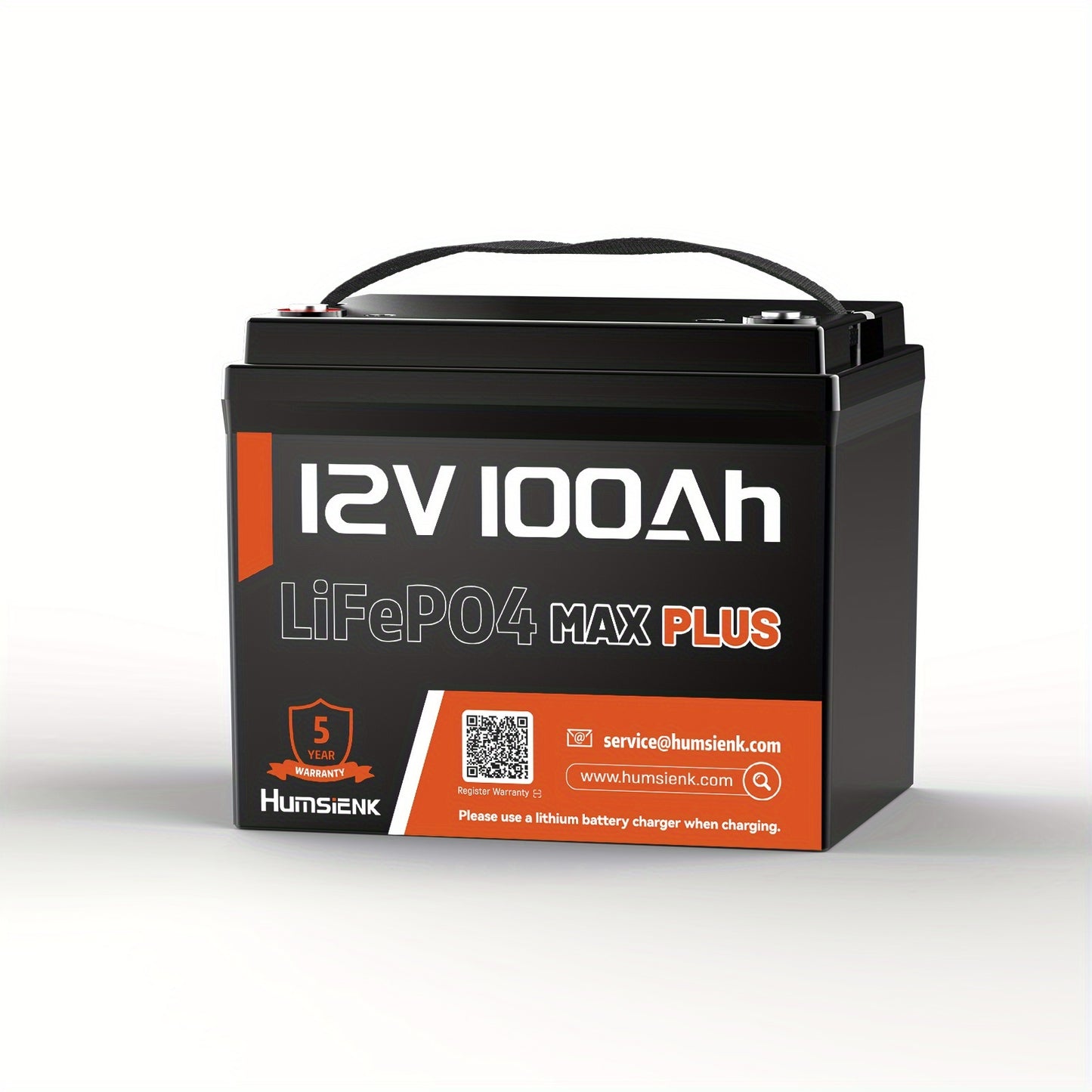 Li-ion Accu – Lithium Batterij – Oplaadbare Accu – LiFePO4 Batterij – 12V 100Ah – Hoge Capaciteit – Langdurige Duurzaamheid