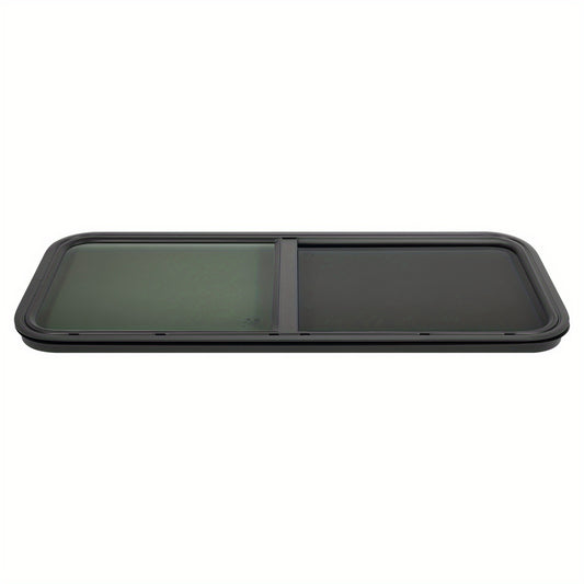 Caravanraam – Camperraam – Schuifraam – Zijraam – Ventilatieraam – Aluminium Frame – Insectengaas – 100x40 cm – Waterdicht & Duurzaam