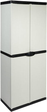 Tuinkast Kunststof - Tuinkist - Tuinkasten voor Buiten - Tuinberging - Grijs