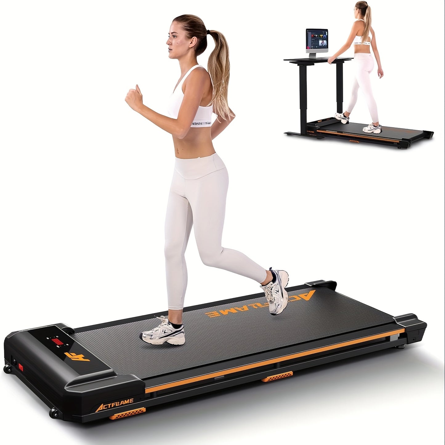 Loopband – Wandelband – Walking Pad – Treadmill – Hometrainer – Inklapbaar En Compact – 0-6 Km/u Met Hellingsfunctie – Draagvermogen 120 Kg