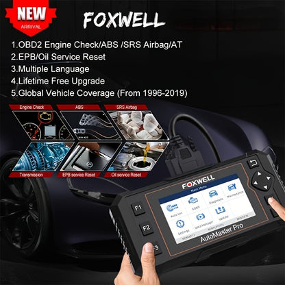 OBD2 Scanner – Auto Diagnostische Tool – Uitleesapparaat – Diagnosecomputer – Uitlezen Motorcodes – 4-in-1 Functie – Kleurentouchscreen & Android OS