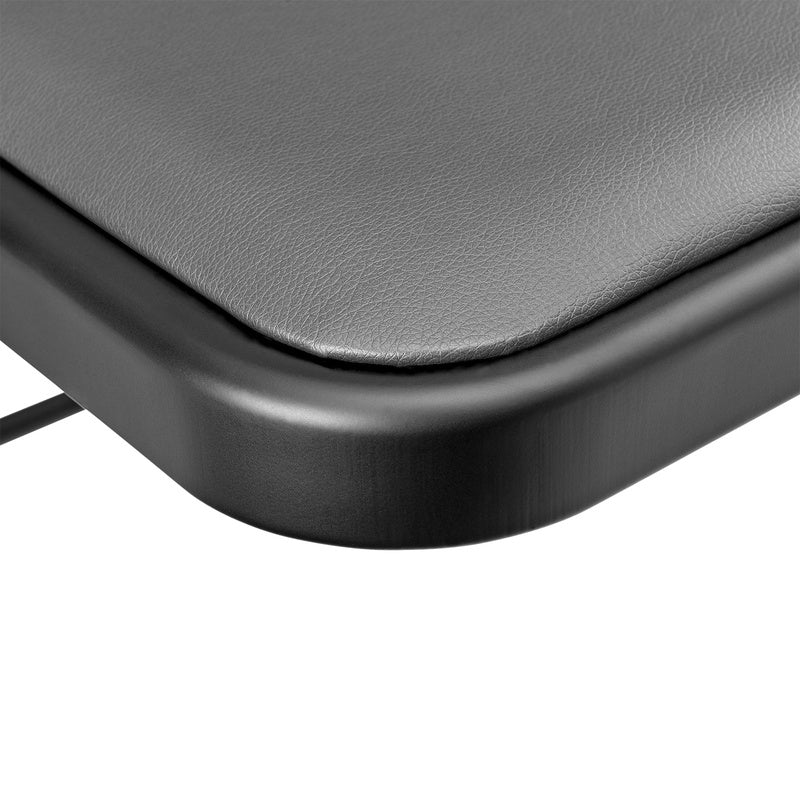 Vergaderstoel – Conferentiestoel – Opvouwbare Stoel – Bureaustoel – Kunstleren Stoel – Set van 6 – Ergonomisch Gepolsterd – Stevig Metalen Frame