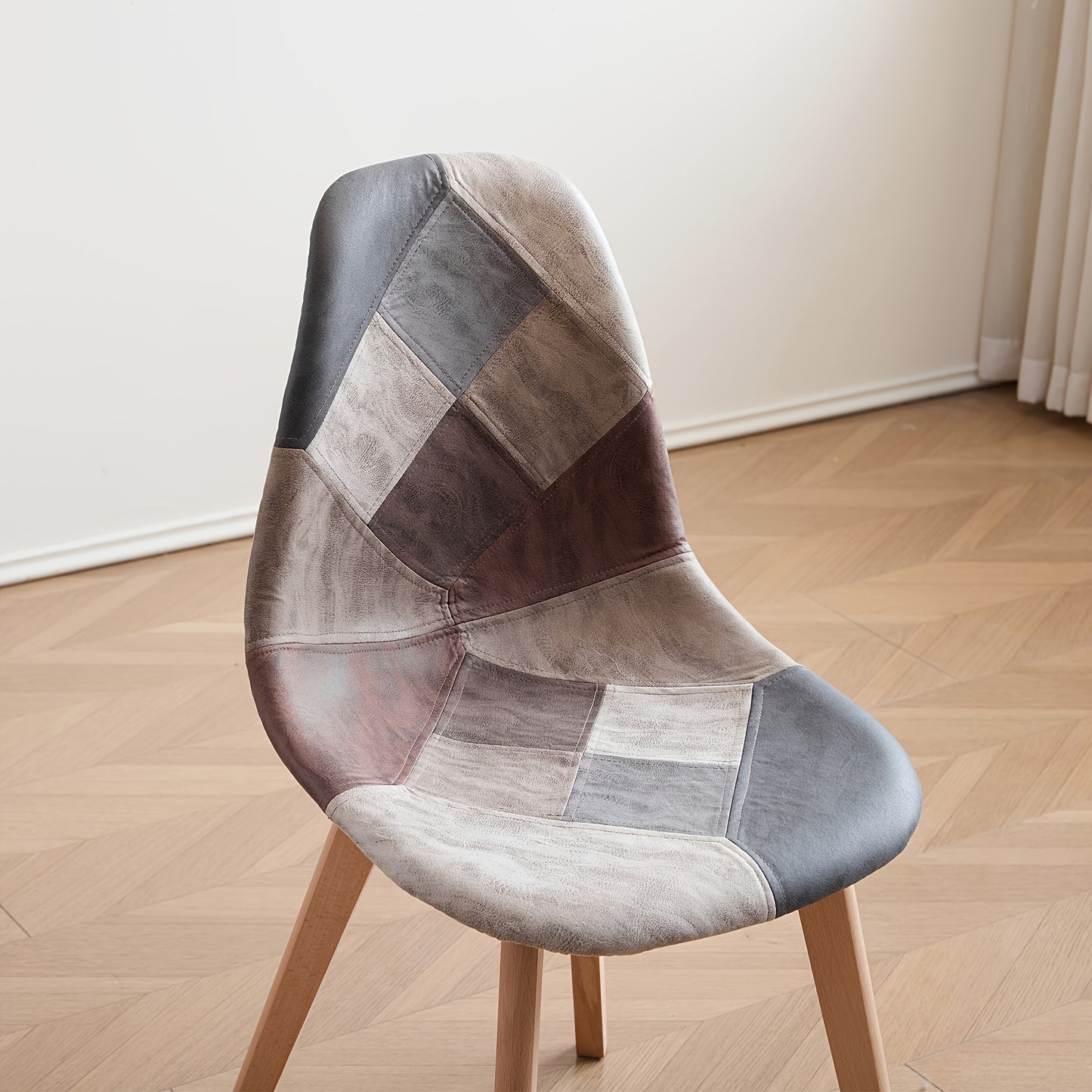 Eetkamerstoelen – Keukenstoelen – Caféstoelen – Wachtkamerstoelen – Moderne Stoelen Bruin – Waterbestendig Kunstleer – Beukenhouten Poten