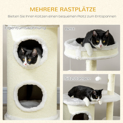 3-laagse plantenstandaard – plantenrek – plantenhouder – bloementrap – plantenbak – blauw-wit – duurzaam PVC – compact design