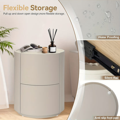 Balkonset – Bistroset – Tuinset – Loungeset – Balkonmeubel – Compact 3-Delig – Weerbestendig Kunststof en Metaal – Inclusief Comfortabele Kussens – Wit