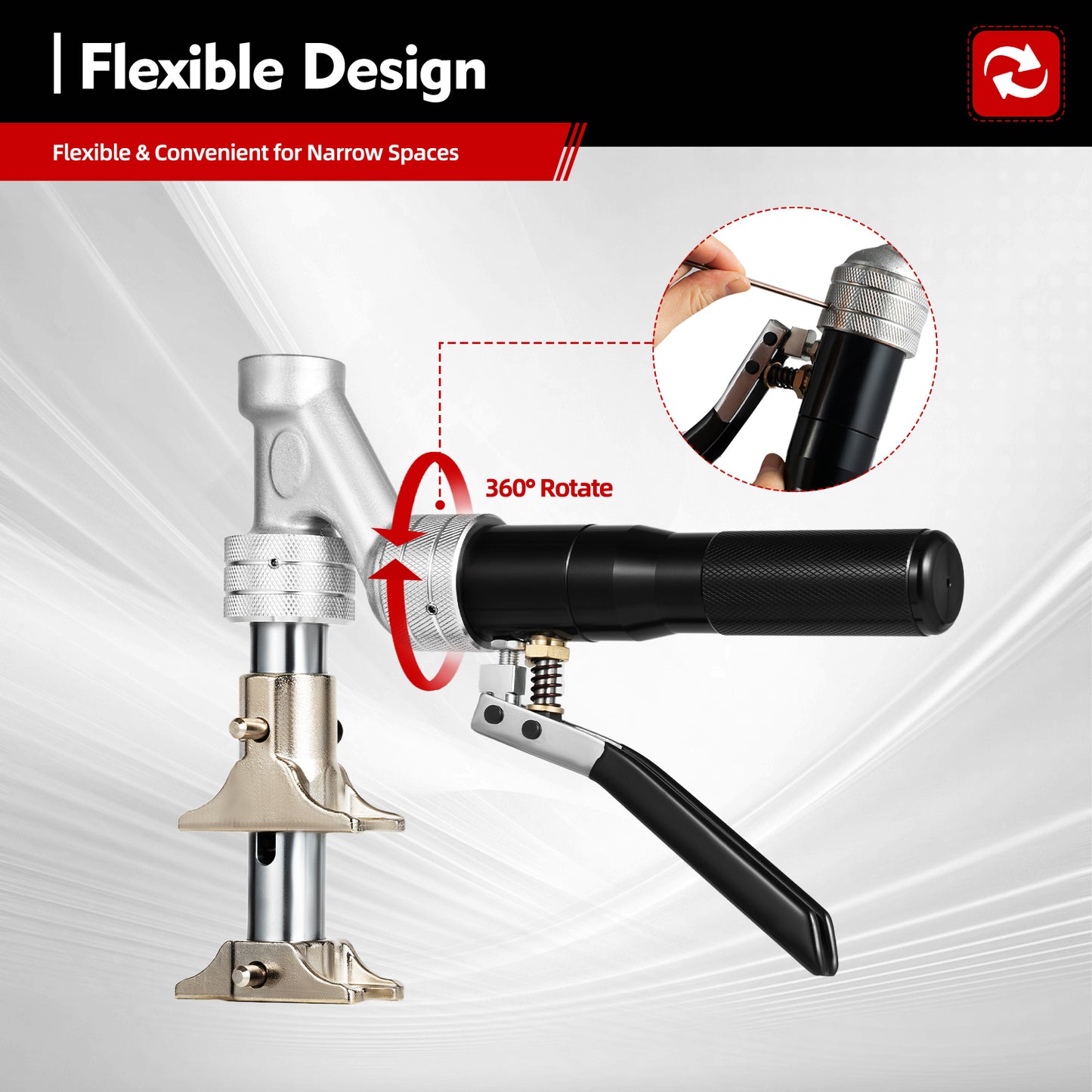 Vloerverwarmingsgereedschap – Hydraulische Persset – Buizensnijder – Uitzetplegers – Installatiegereedschap – Aluminiumlegering – Zonder Elektriciteit – Draagbare Koffer