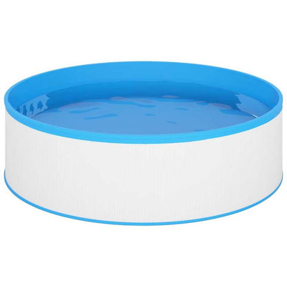 Opzetzwembad – Zwembad – Familiezwembad – Tuinzwembad – Buitenbad – 7200 Liter Capaciteit – Duurzame Staalwand En PVC Vering